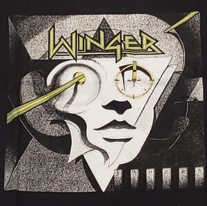 Winger Band T Shirt She's Only 17 Tee Album Cover Glam Metal Hair Metal (M)